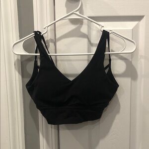 BuffBunny Black Sports Bra